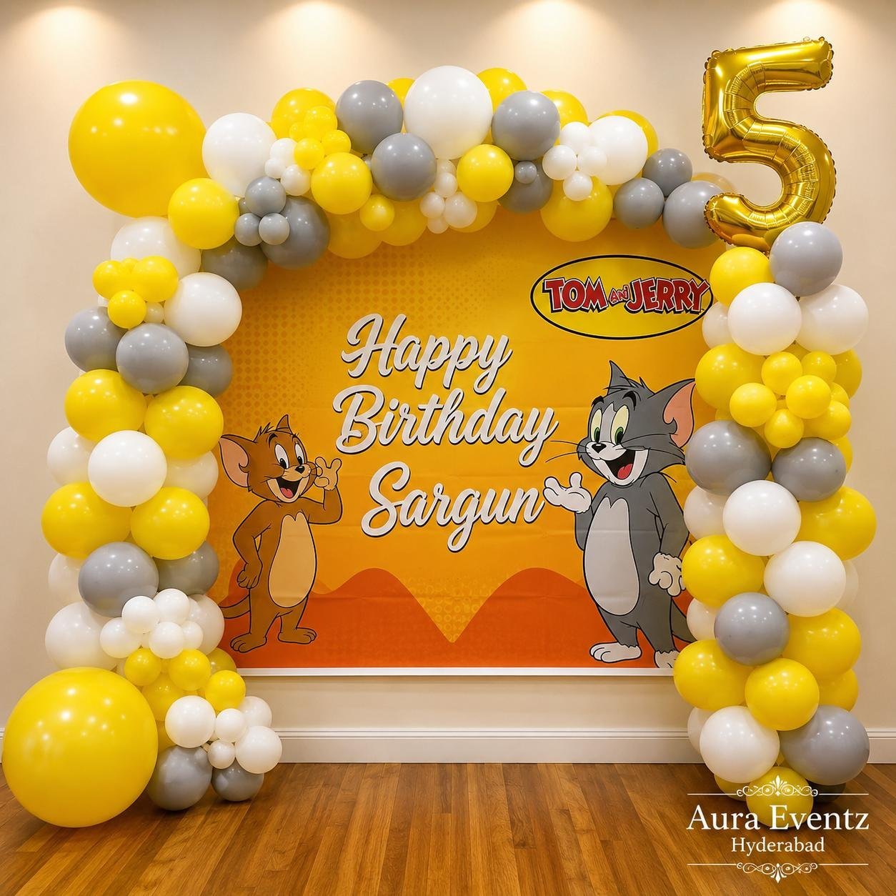Tom & Jerry 5th by Aura Eventz